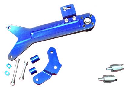PW50 Aftermarket Single Shock Suspension Kit, with Front Fork Spacers